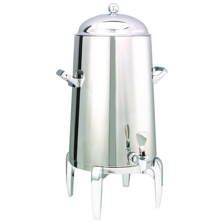 Service Ideas Flame Free Thermo-Urn Polished Stainless Modern Style Vacuum Insulated Urn, 5 Gallon URN50VPSMD